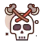 Skull biểu tượng 64x64