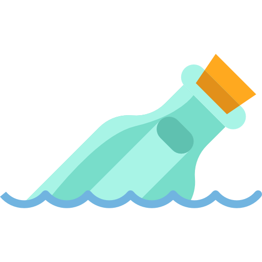 Message in a bottle icône