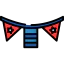Гирлянды иконка 64x64