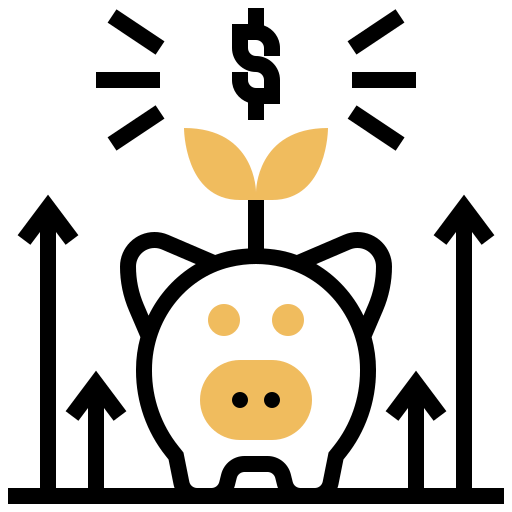 Saving money 图标