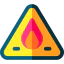 Flammable icon 64x64