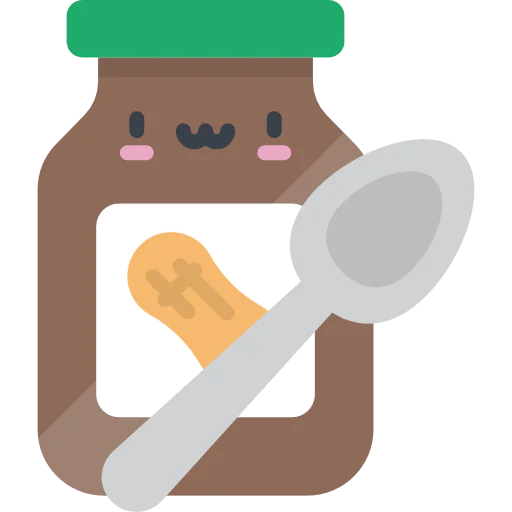Peanut butter icon