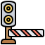 Traffic barriers icon 64x64
