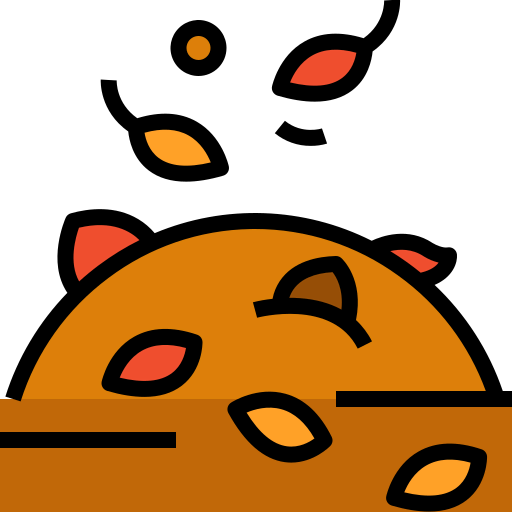 Leaf fall icon