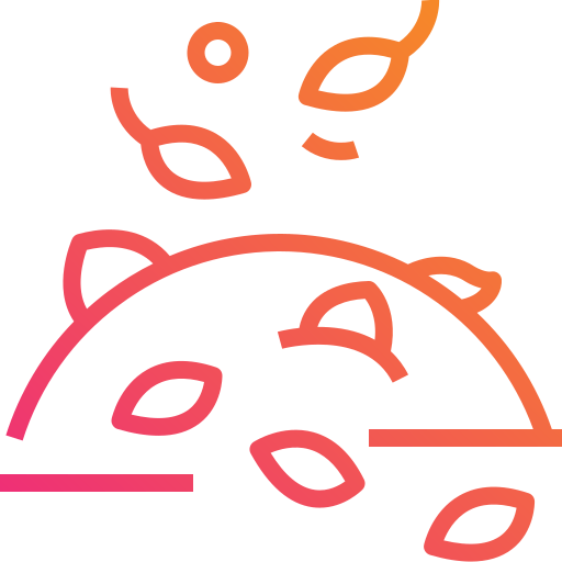 Leaf fall icon