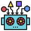 Deep learning ícono 64x64