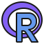R icon 64x64