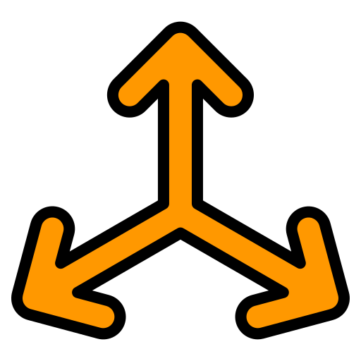 Three arrows icon