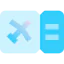 Airplane ticket icon 64x64