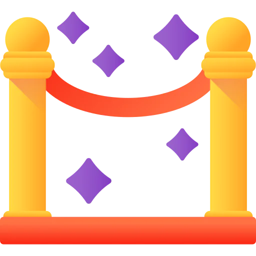 Red carpet Symbol