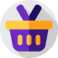 Shopping basket icon 64x64