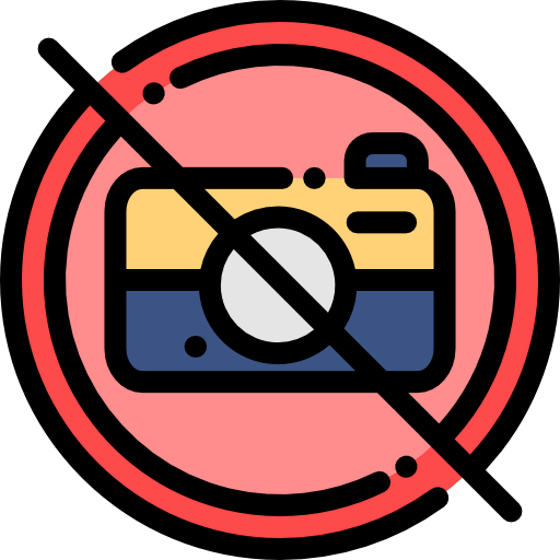 No camera icon