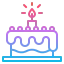Birthday cake icon 64x64