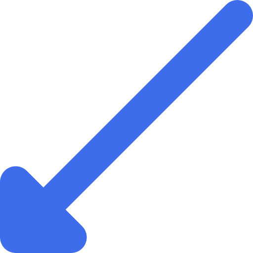 Diagonal arrow アイコン