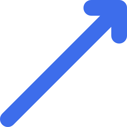 Diagonal arrow biểu tượng
