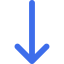 Down arrow icon 64x64