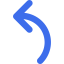 Curved arrow icon 64x64