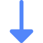 Down arrow icon 64x64