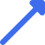 Diagonal arrow icon 64x64