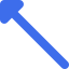 Diagonal arrow icon 64x64