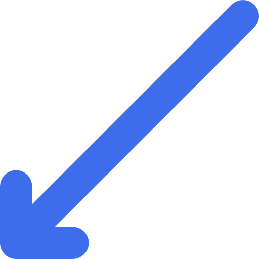 Diagonal arrow icon