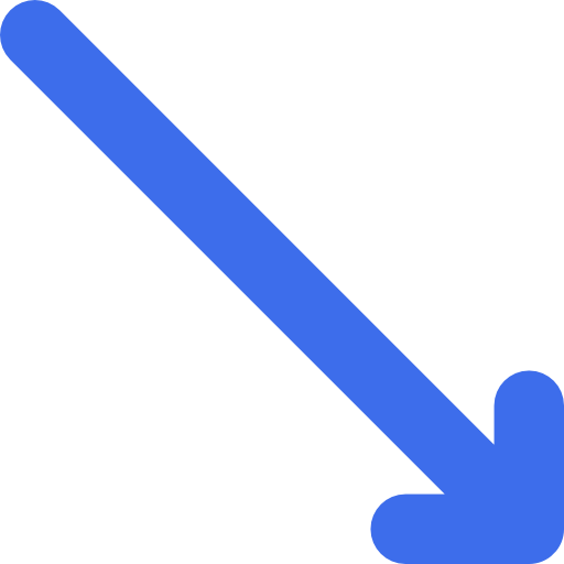 Diagonal arrow icon