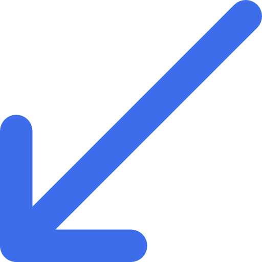 Diagonal arrow icon