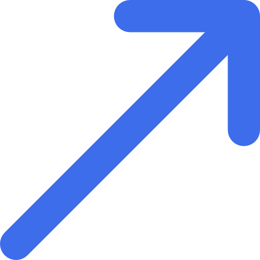 Diagonal arrow icon