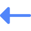 Left arrow biểu tượng 64x64