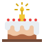 Birthday cake icon 64x64