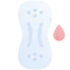 Sanitary pad icon 64x64
