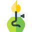 Bunsen burner icon 64x64