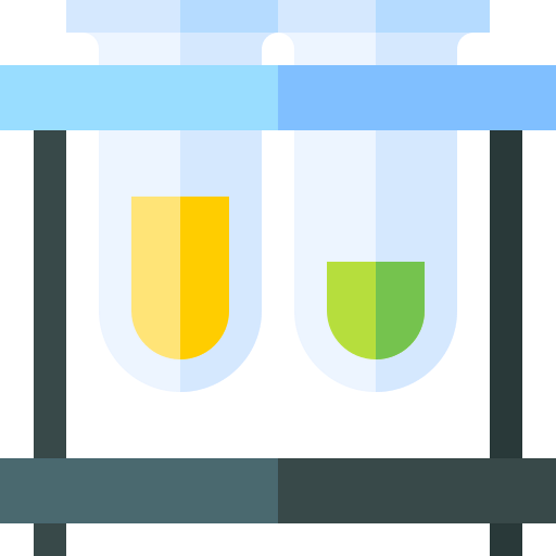 Test tubes icon