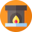 Fireplace icon 64x64