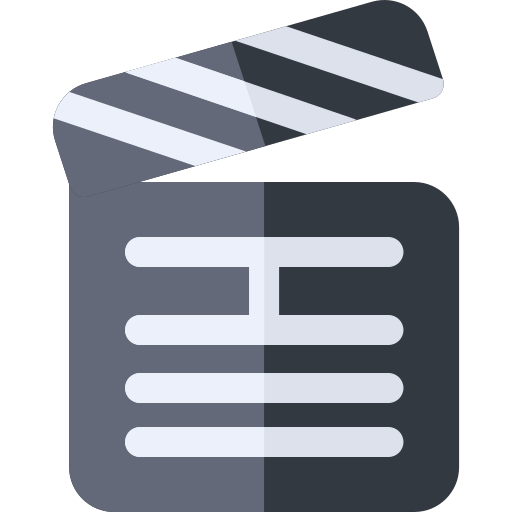 Clapperboard icon