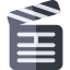 Clapperboard icon 64x64