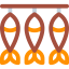 Dried fish icon 64x64