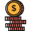 Coin stack 图标 64x64