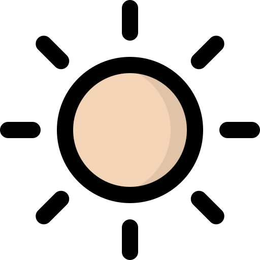 Sun icon