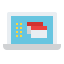 Laptop Symbol 64x64
