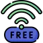 Free wifi icon 64x64