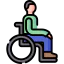 Disabled person icon 64x64