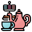 Afternoon tea icon 64x64