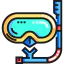Diving mask Ikona 64x64