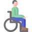 Disabled person icon 64x64