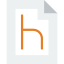 Html ícone 64x64