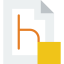 Html ícone 64x64
