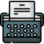 Typewriter ícono 64x64