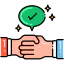 Handshake icon 64x64