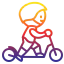 Kick scooter icon 64x64